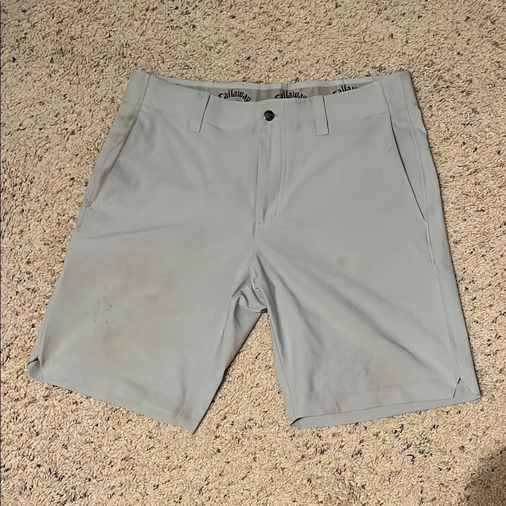 Callaway Men's Gray Golf Shorts 32w
